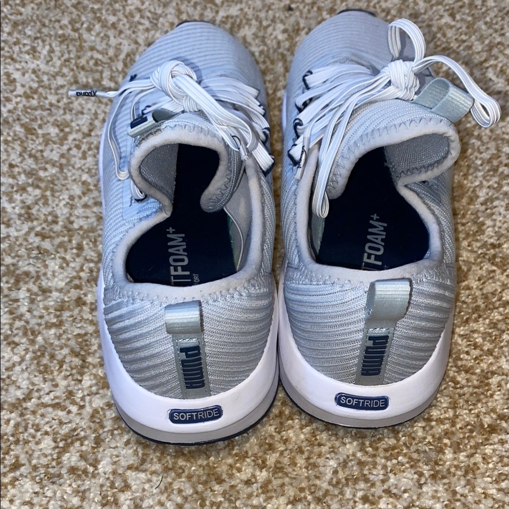 Puma Light Gray Athletic Sneakers Women 7.5 - Picture 9 of 14